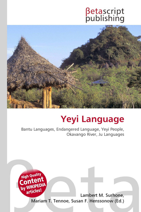 Knjiga Yeyi Language Mariam T. Tennoe