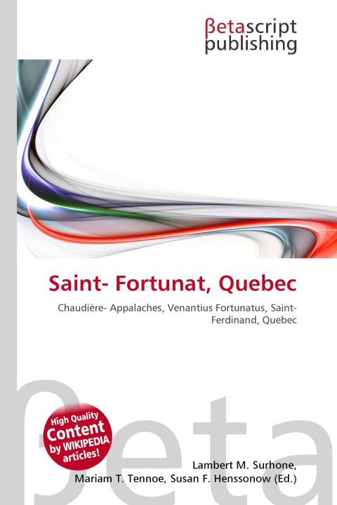 Kniha Saint- Fortunat, Quebec Mariam T. Tennoe