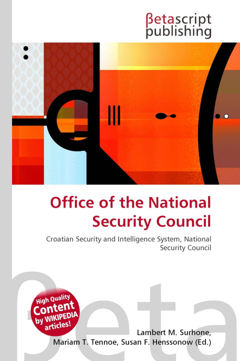 Kniha Office of the National Security Council Mariam T. Tennoe