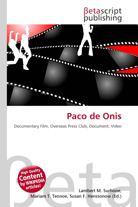 Könyv Paco de Onis Mariam T. Tennoe
