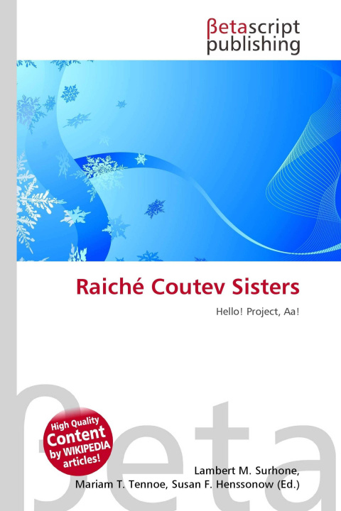 Kniha Raiché Coutev Sisters Mariam T. Tennoe