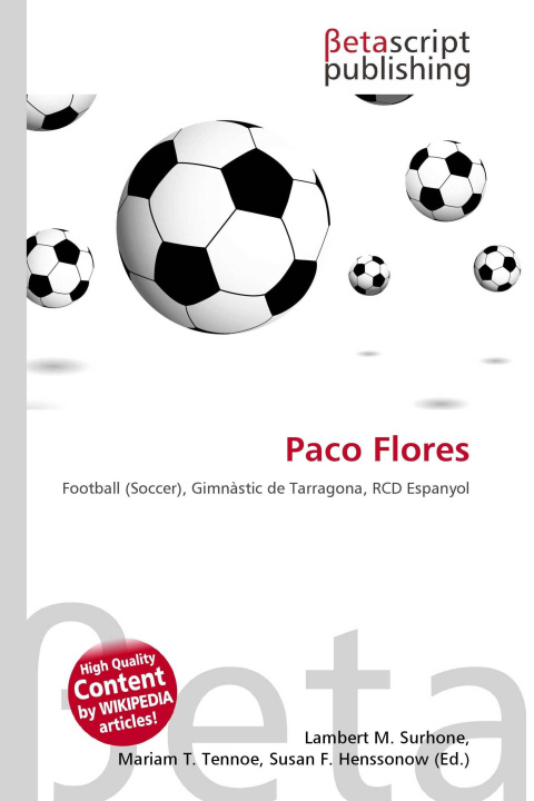 Könyv Paco Flores Mariam T. Tennoe