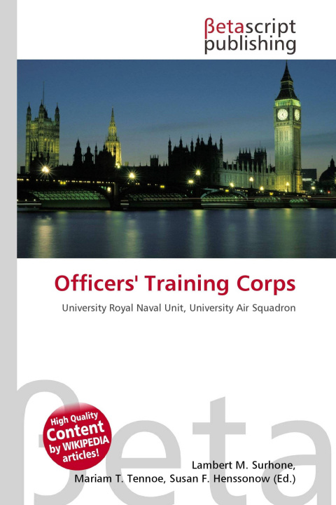 Kniha Officers' Training Corps Mariam T. Tennoe