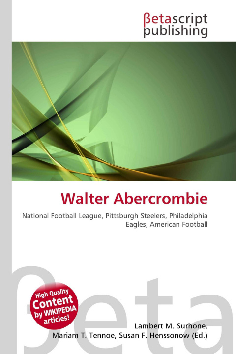 Kniha Walter Abercrombie Mariam T. Tennoe