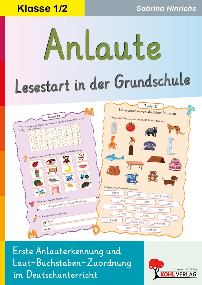 Kniha Anlaute / Lesestart in der Grundschule Sabrina Hinrichs