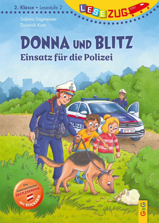 Boek LESEZUG/2. Klasse - LESESTUFE 2: Donna und Blitz - Einsatz für die Polizei Dominik Katz