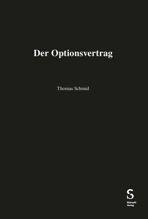 Book Der Optionsvertrag 