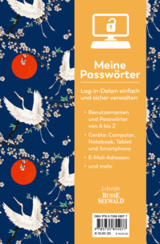 Libro Meine Passwörter. Log-in-Daten einfach und sicher verwalten frechverlag
