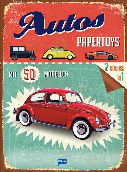 Книга Papertoys Autos Simon Heptinstall