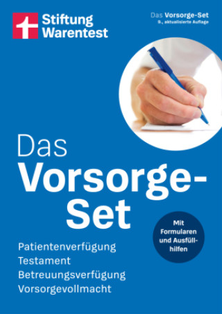 Buch Das Vorsorge-Set Stiftung Warentest