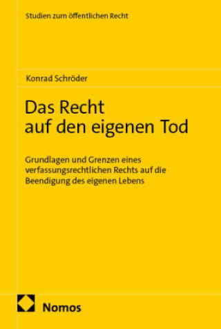 Book Das Recht auf den eigenen Tod Schröder