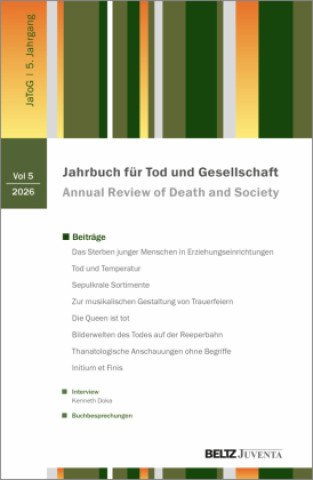 Kniha Jahrbuch für Tod und Gesellschaft 2026 Matthias Meitzler