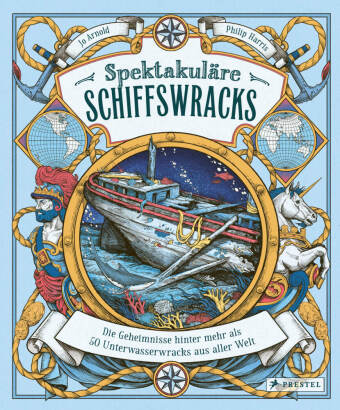 Boek Spektakuläre Schiffswracks Philip Harris