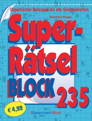 Knjiga Superrätselblock 235 Eberhard Krüger