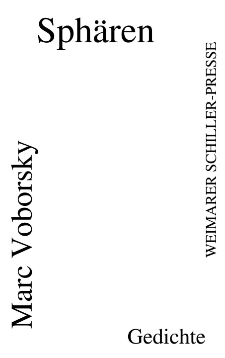 Book Sphären Marc Voborsky