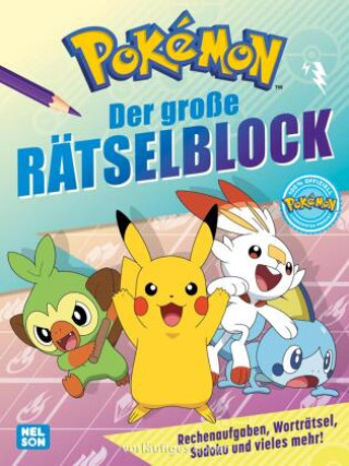 Kniha Pokémon Activity-Buch: Der große Rätselblock 
