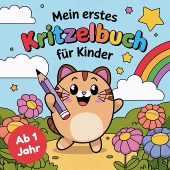 Boek Kritzelbuch für Kinder ab 1 Jahr Luna Sperling