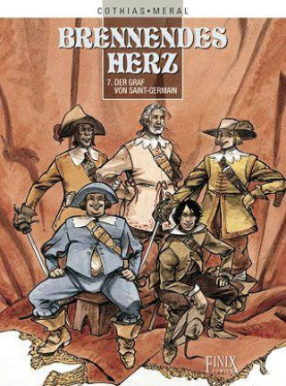 Kniha Brennendes Herz Patrick Cothias