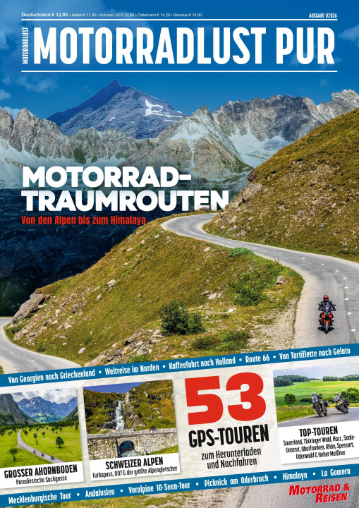 Carte Motorradlust PUR - Reisen 