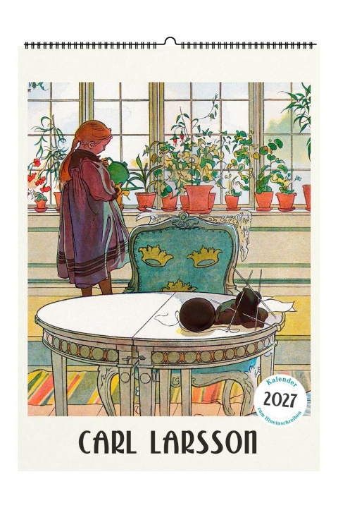 Calendar/Diary Carl Larsson. Wandkalender 2027 Carl Larsson