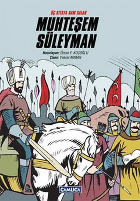 Kniha Üc Kitaya Nam Salan Muhtesem Süleyman Ciltli 