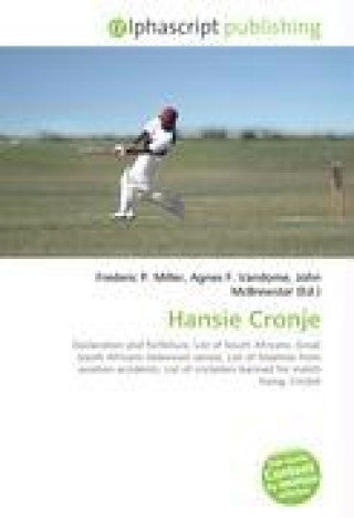Boek Hansie Cronje Agnes F. Vandome
