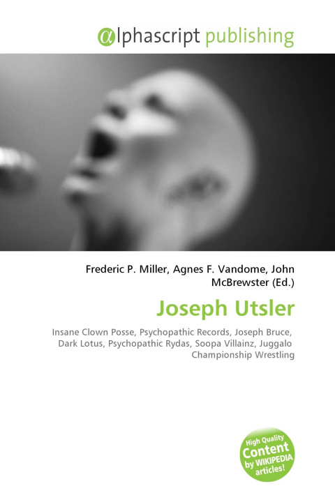 Knjiga Joseph Utsler Agnes F. Vandome