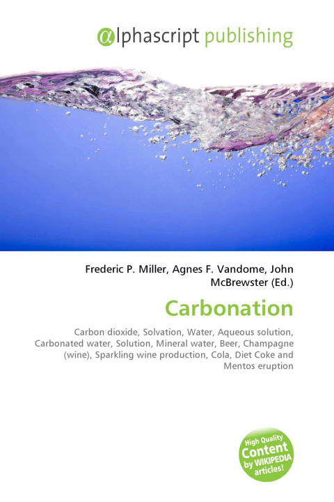 Kniha Carbonation Agnes F. Vandome