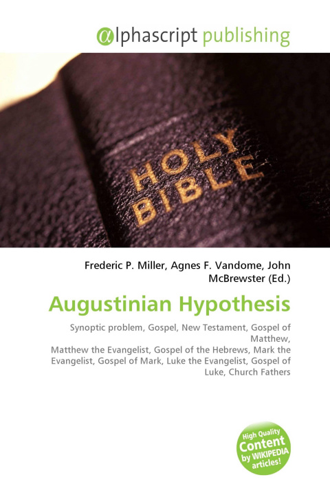 Kniha Augustinian Hypothesis Agnes F. Vandome