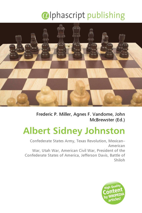 Kniha Albert Sidney Johnston Agnes F. Vandome