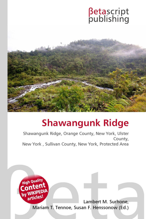 Kniha Shawangunk Ridge Miriam T. Timpledon