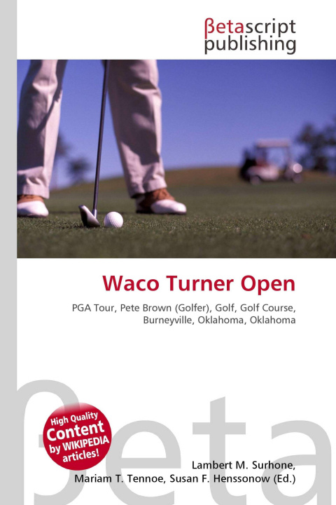 Kniha Waco Turner Open Mariam T. Tennoe