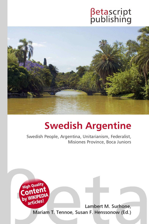 Kniha Swedish Argentine Miriam T. Timpledon