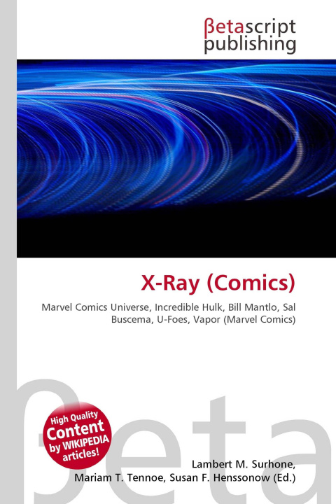 Kniha X-Ray (Comics) Miriam T. Timpledon