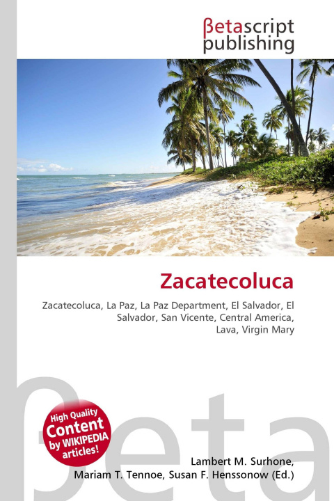 Kniha Zacatecoluca Miriam T. Timpledon