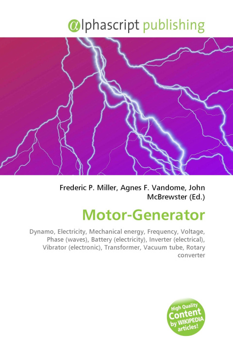 Kniha Motor-Generator Agnes F. Vandome
