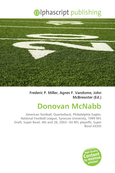 Kniha Donovan McNabb Agnes F. Vandome