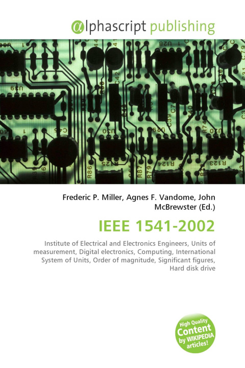 Book IEEE 1541-2002 Agnes F. Vandome