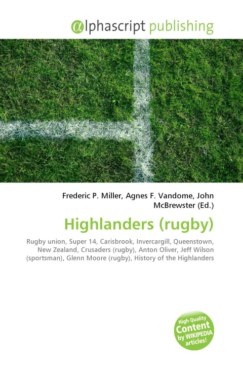 Kniha Highlanders (rugby) Agnes F. Vandome