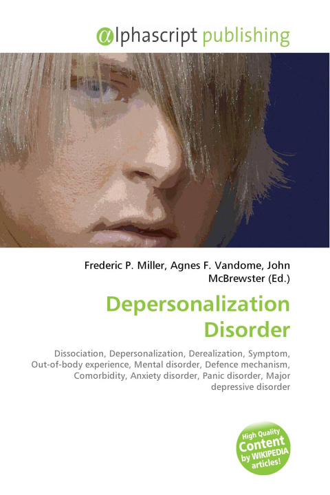 Kniha Depersonalization Disorder Agnes F. Vandome