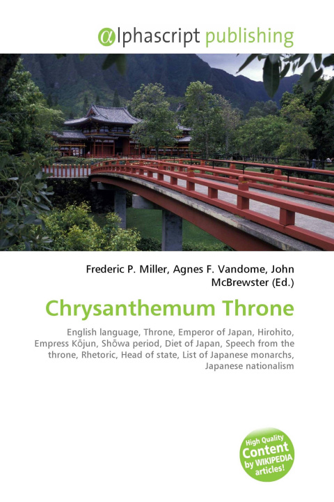 Kniha Chrysanthemum Throne Agnes F. Vandome