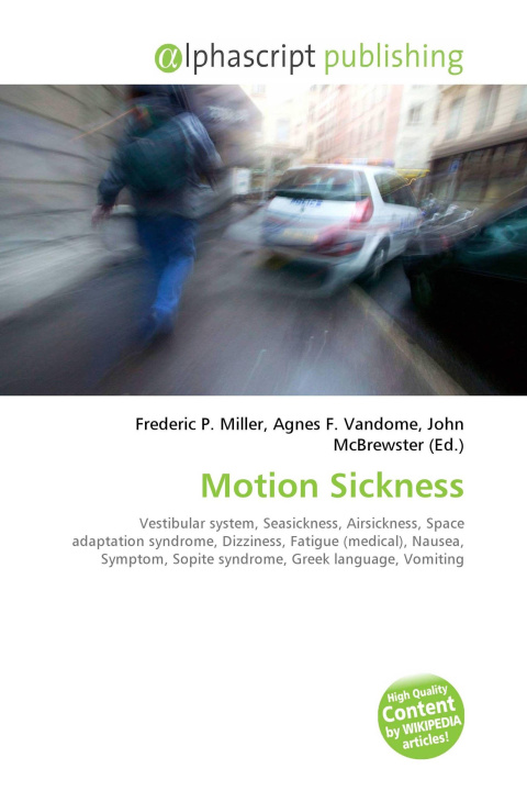Kniha Motion Sickness Agnes F. Vandome