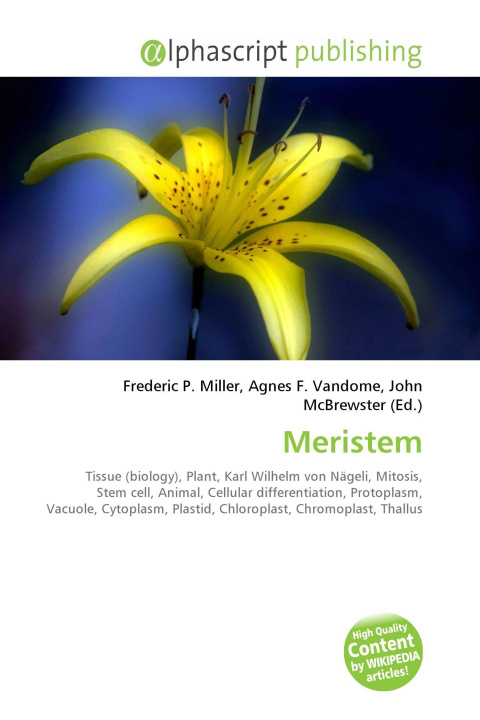 Kniha Meristem Agnes F. Vandome