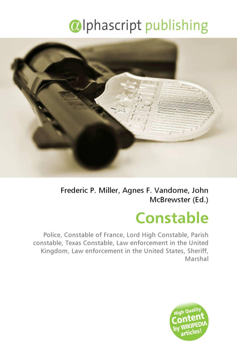 Book Constable Agnes F. Vandome