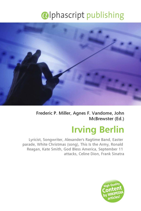 Könyv Irving Berlin Agnes F. Vandome