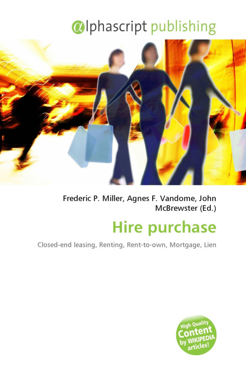 Könyv Hire purchase Agnes F. Vandome