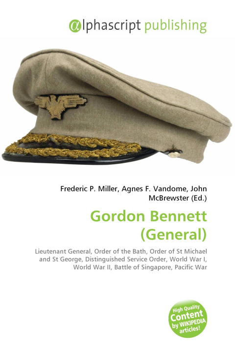 Kniha Gordon Bennett (General) Agnes F. Vandome