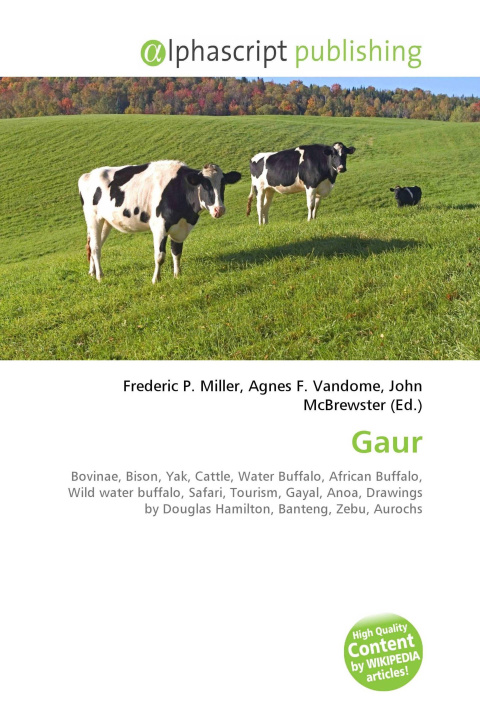 Kniha Gaur Agnes F. Vandome