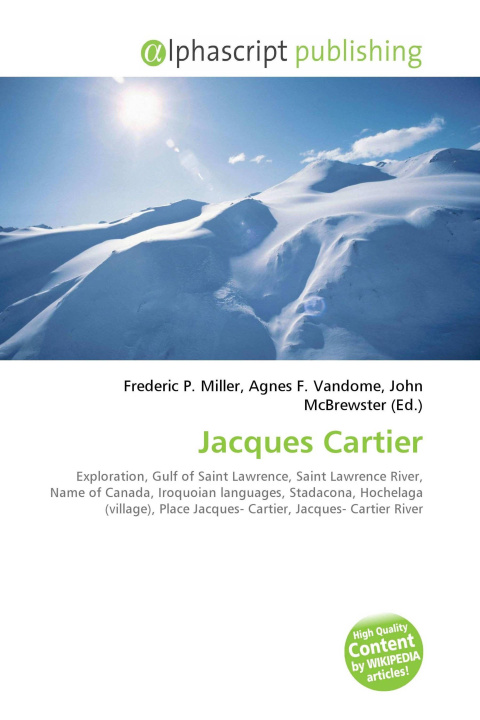 Book Jacques Cartier Agnes F. Vandome