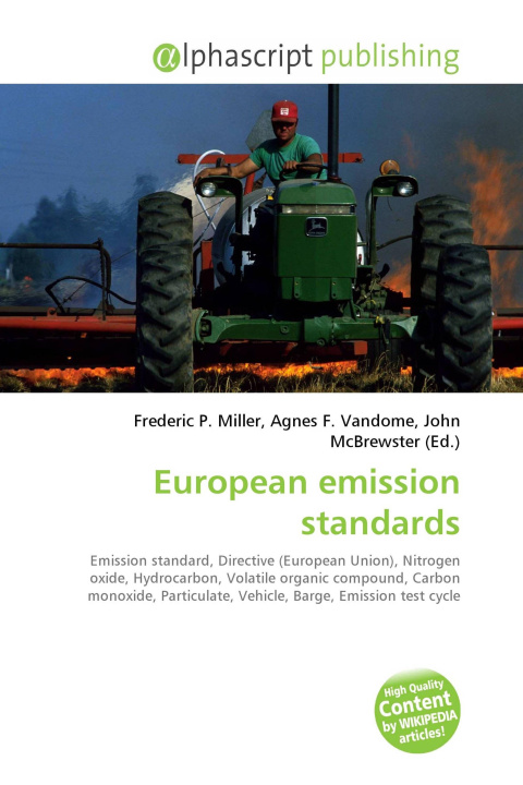 Boek European emission standards Agnes F. Vandome